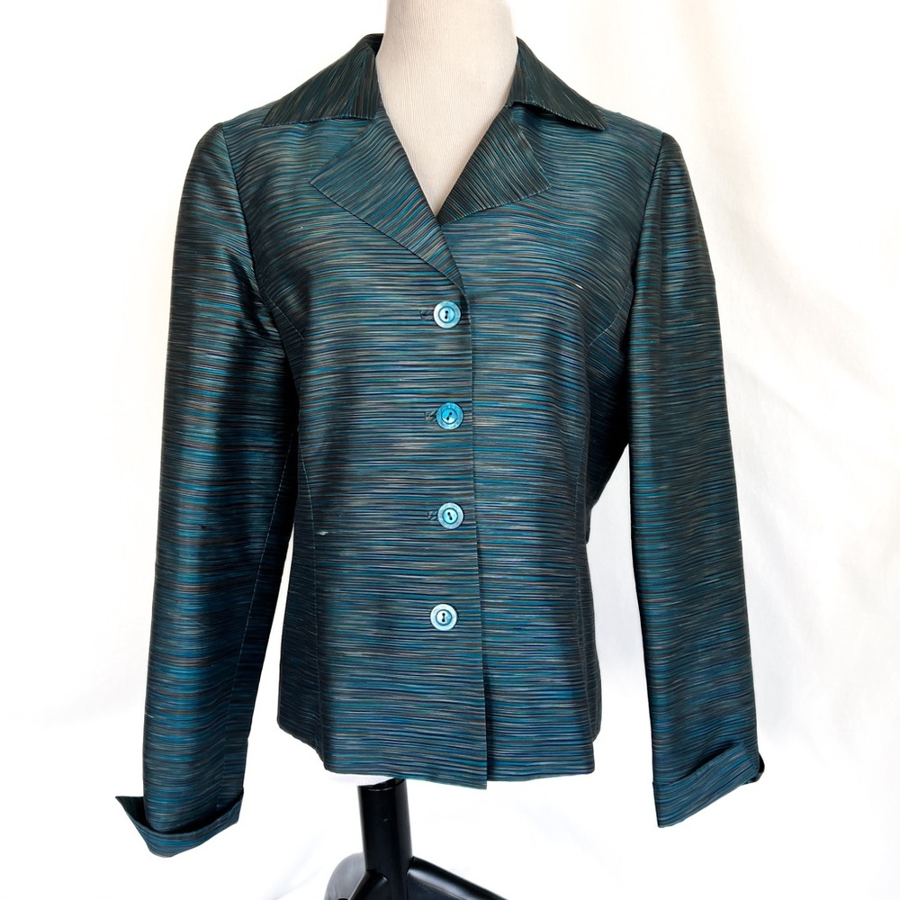 Dana Buchman Silk Jacket 8